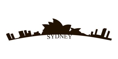 İzole Sydney manzarası