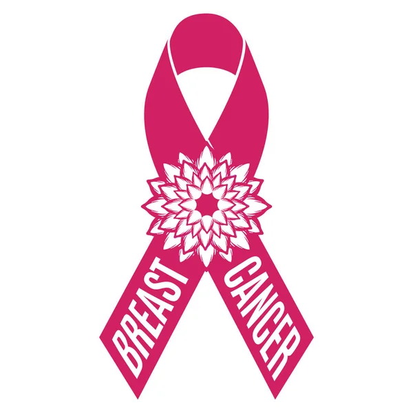 Breast cancer campaign — Stock Vector