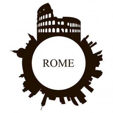 İzole Roma manzarası