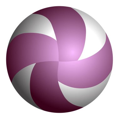 İzole voleybol topu