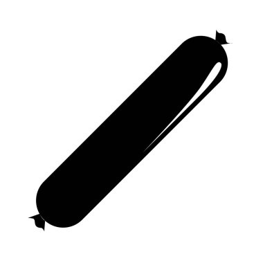 İzole edilmiş sosis simgesi