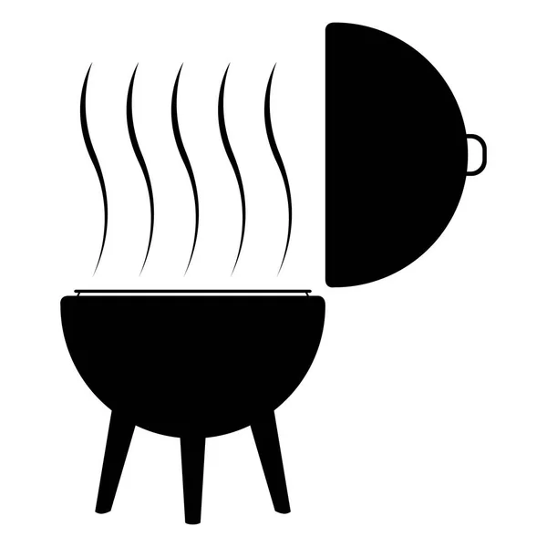 Ikone vom Grill — Stockvektor