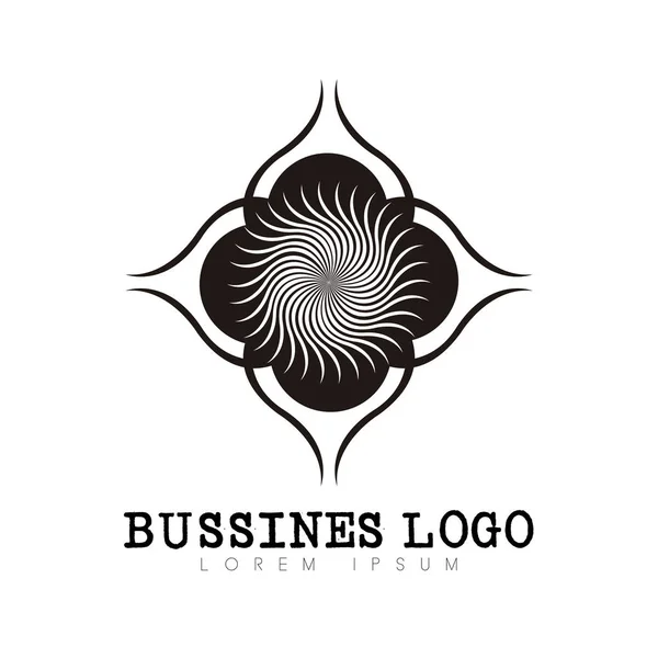 Isolated business logo — Stock Vector