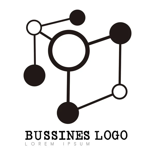 個別のビジネスのロゴ — ストックベクタ
