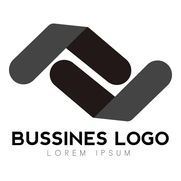 Logo d'entreprise isolé — Image vectorielle