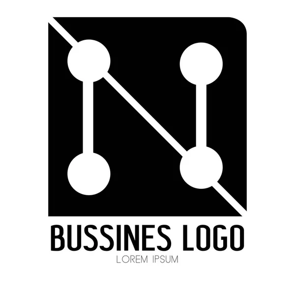 Logo d'entreprise isolé — Image vectorielle