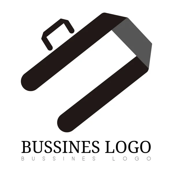 Ізольована бізнес логотип — стоковий вектор