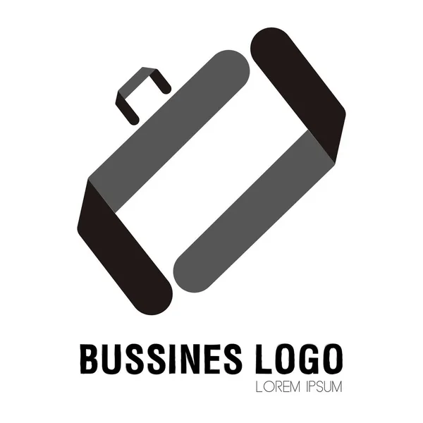 Logo aziendale isolato — Vettoriale Stock