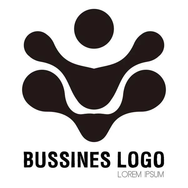 Isolated business logo — Stock Vector