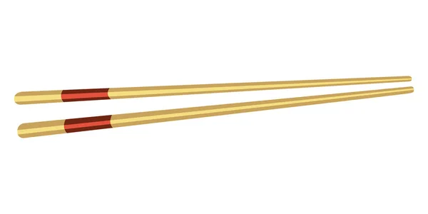 Pair of chopsticks — Stock Vector