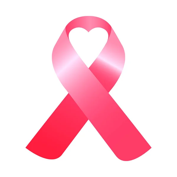 Campaña contra el cáncer de mama — Archivo Imágenes Vectoriales