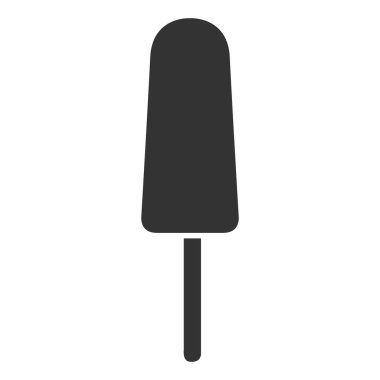 İzole buzlu çubuk simgesi