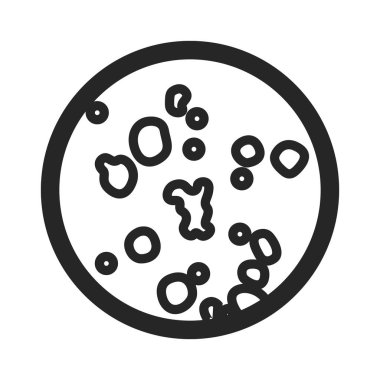 İzole tıbbi simgesi