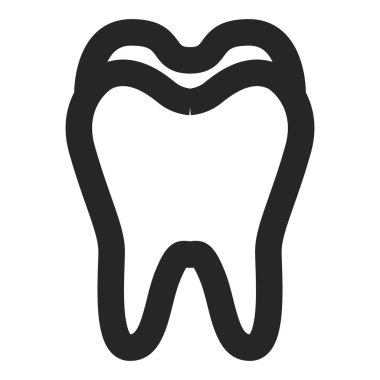 İzole tıbbi simgesi