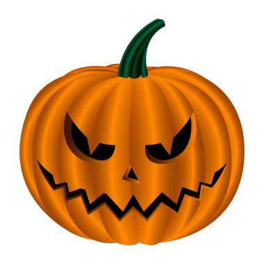 İzole edilmiş balkabağı simgesi