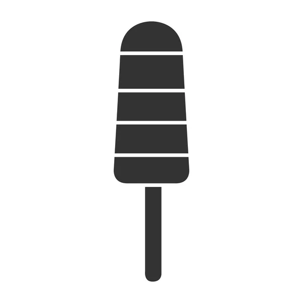 Izolované popsicle ikona — Stockový vektor