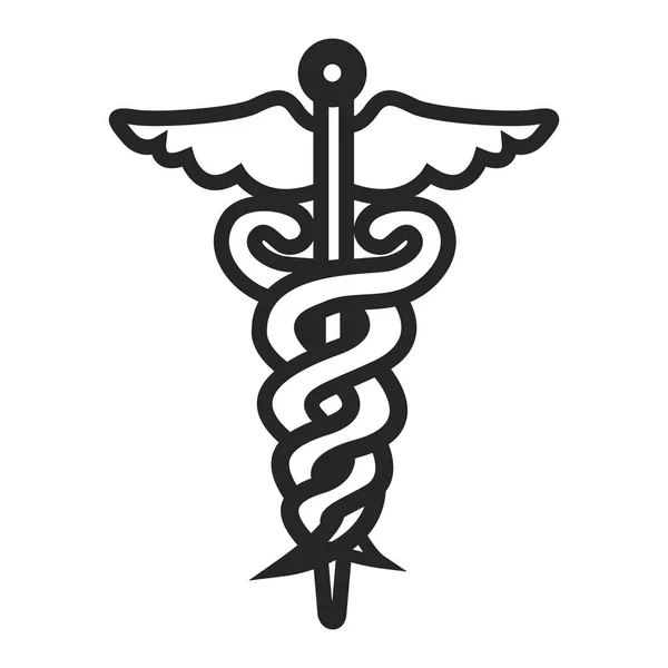 Geïsoleerd medisch symbool — Stockvector