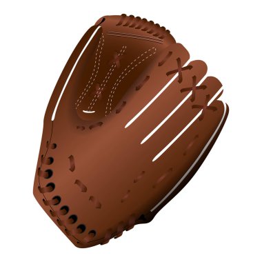 izole beyzbol eldiveni