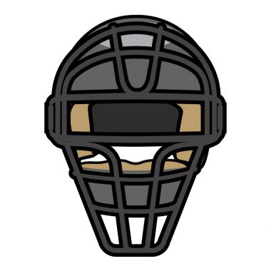 İzole beyzbol simgesi