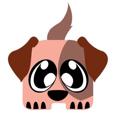 İzole sevimli hayvan