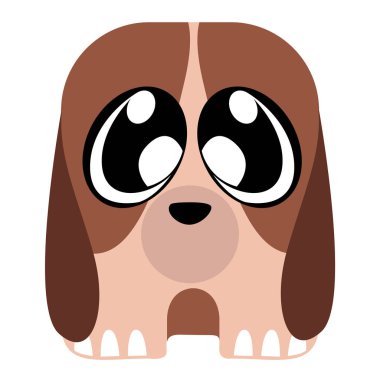 İzole sevimli hayvan