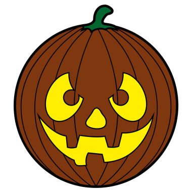 İzole Cadılar Bayramı simgesi