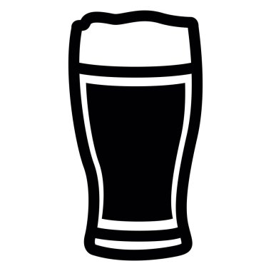 İzole bira ikonu
