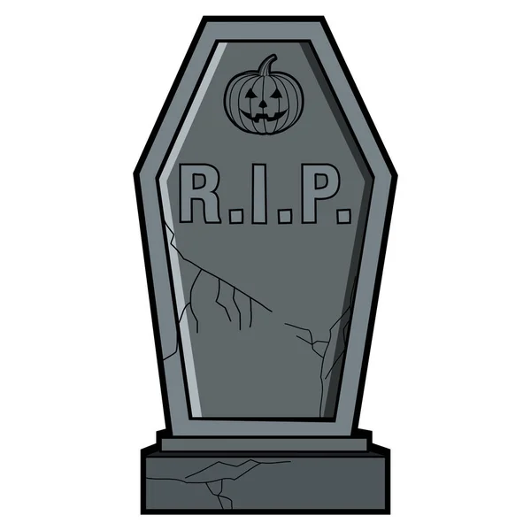 Isolated tombstone icon — Stock Vector