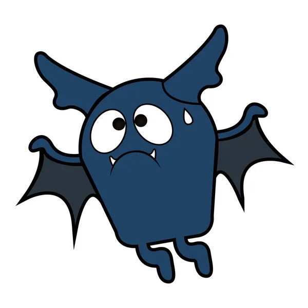 Isolated bat icon — Stock Vector