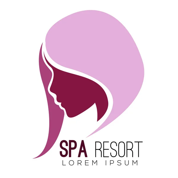 Geïsoleerde spa logo — Stockvector