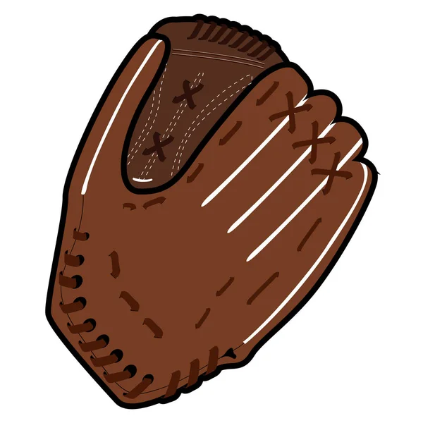 Изолированный бейсбольный символ — стоковый вектор