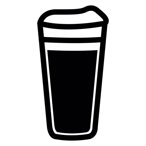 Geïsoleerd bierpictogram — Stockvector