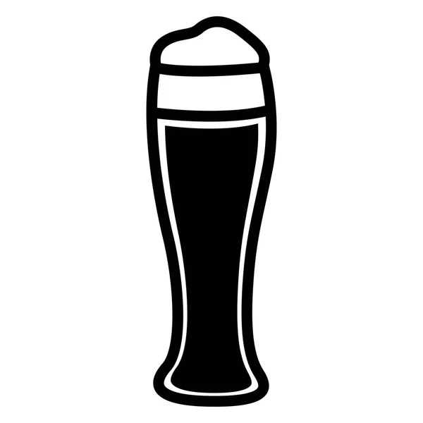 Geïsoleerd bierpictogram — Stockvector