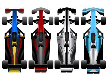 Arabalar yarış seti