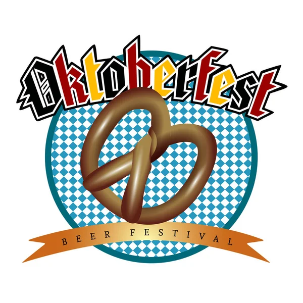 Diseño gráfico Oktoberfest — Vector de stock