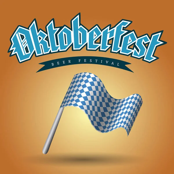 Diseño gráfico Oktoberfest — Vector de stock