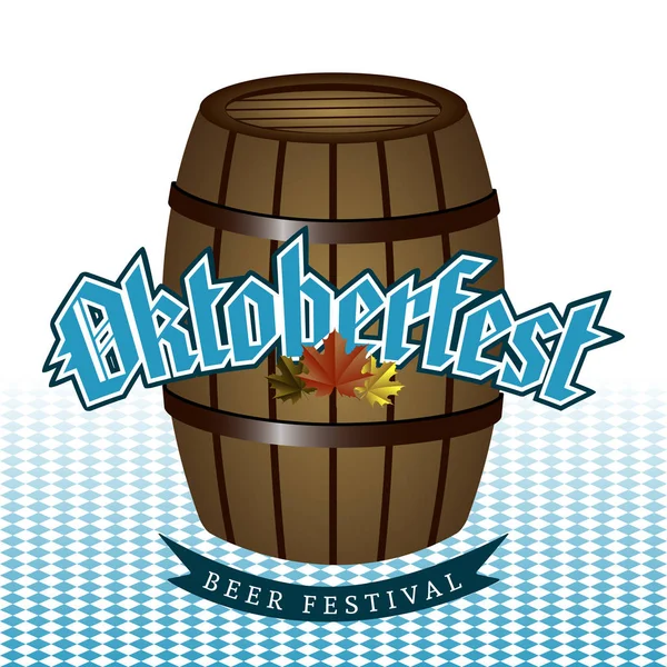 Diseño gráfico Oktoberfest — Vector de stock