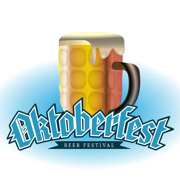 Diseño gráfico Oktoberfest — Vector de stock