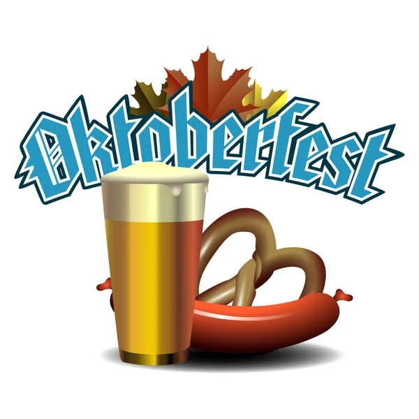 Diseño gráfico Oktoberfest — Vector de stock