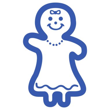 Noel kurabiyesi simgesi