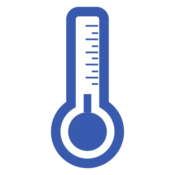 Значок ізольованих термометр — стоковий вектор