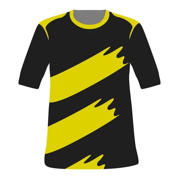 Camisa deportiva aislada — Vector de stock