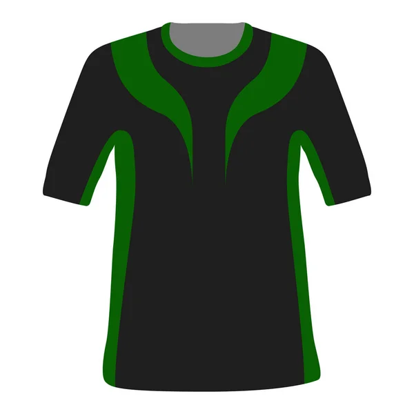 Camisa desportiva isolada —  Vetores de Stock