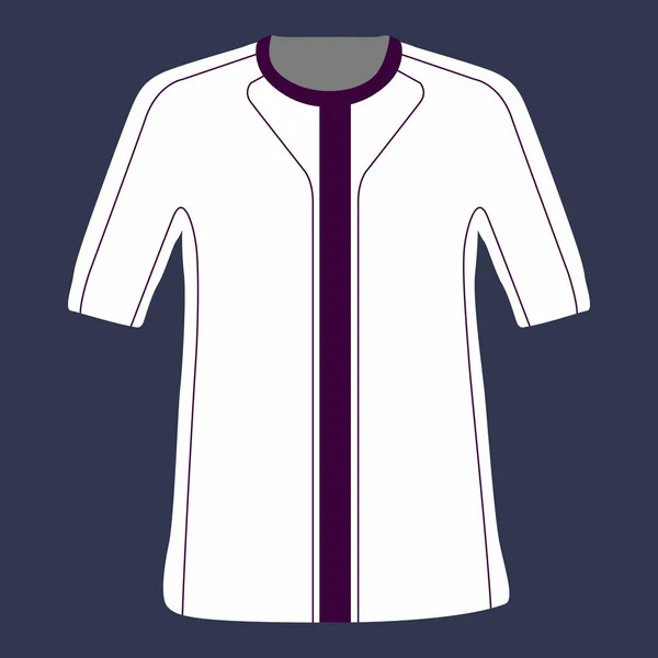 Geïsoleerde sport shirt — Stockvector