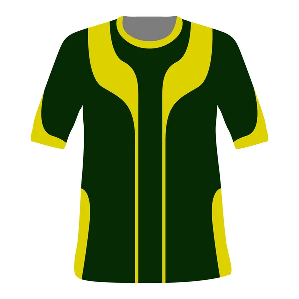 Camisa deportiva aislada — Archivo Imágenes Vectoriales