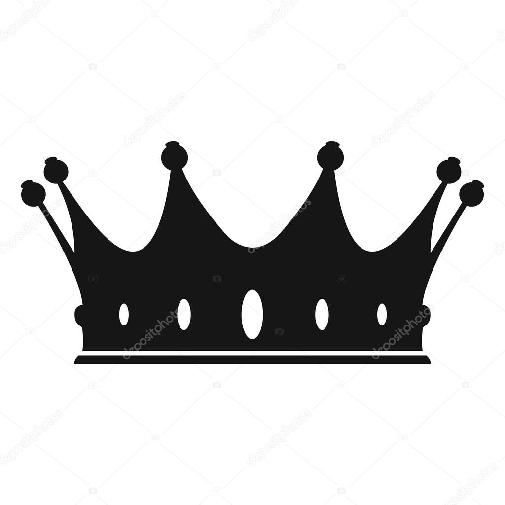 Download Isolated crown silhouette — Stock Vector © LAUDiseno ...