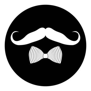 İzole hipster damgası