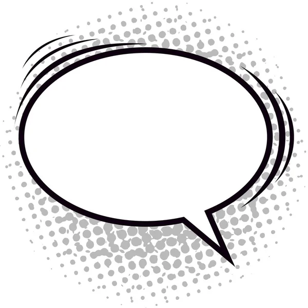 Komik izole kabarcık sohbet