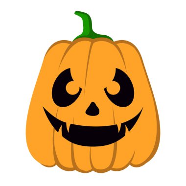 İzole halloween jack-o-lantern