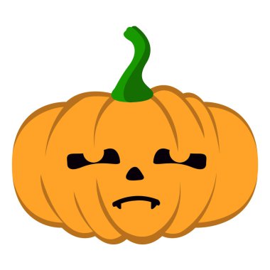 İzole halloween jack-o-lantern